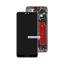 Huawei P20 Pro Lcd Ekran Dokunmatik Çıtalı Oled Siyah