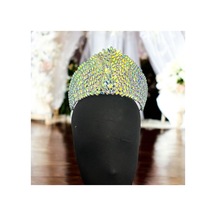 Kristal Taşlı Gelin,kına,nişan,söz,after,bride,party Taç 2 Janjanlı - 707821387 Janjanlı