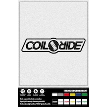 Coıl Rıde Stıcker 30 X 7 Cm