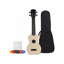 4 Telli Ukulele Bej Renk
