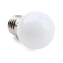 1 W Led Top Yuvarlak Gece Lambası Ampulü Beyaz 2 Adet 2'li Beyaz Işık E27 Led Ampul 1 Watt Yok Tr