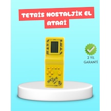 Tnabilir - 108 - El Aterisi Gameboy Kla Tetris Oyunu, Pil İle Çalışan Mini - Flzdgnkr - El Konsolu