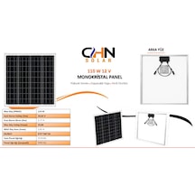 Chn110w-12v Güneş Paneli