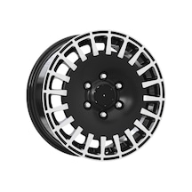 Dy 16 İnç 6x120 Et50 Parlak Siyah Jant Takımı J-6016