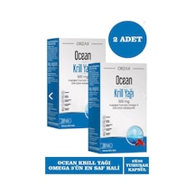 Ocean Krill Oil 500 Mg Omega 3 30 Softjel Kapsül 2 Adet