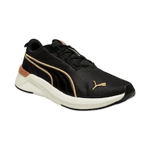 Puma 311955 Softride Harli Metallic Wns Koşu Sı Siyah-sarı Kadın Spor Ayakkabı Siyah - Sarı
