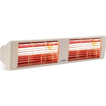 Goldsun Supra Plus 4000 W Beyaz Kumandalı Infrared Isıtıcı