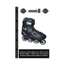 Premium Pta-1000 Free Style Prof. Paten Abec-7 No:42 6 Yaz Sporu Kaykay Alternatifi Eğlence Pateni Çok Renkli