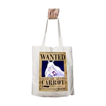 Art Hediye Wanted Carrot Anime İki Tarafı Kalıcı Baskılı Yıkanabilir Çanta Çok Renkli