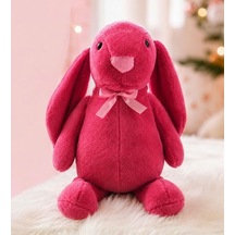 Uyku Arkadaşım Uzun Kulak Bunny Peluş Tavşan 65 Cm Fuşya Genel