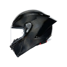 Agv Pista GP RR Mono Glossy Carbon Kapalı Kask Karbon Siyah