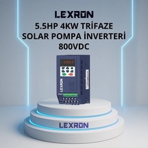 Lexron 5.5hp 4kw Solar Pompa Inverter Yeni Nesil