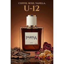 U-12 Intencafe Edp 50 Ml - Kahve & Gül Notalı Gurme Çiçeksi Unisex Parfüm Prsu12 Çiçeksi