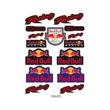Sticker Seti Racing Redbulli Tasarımlı Grenaj Kaplama 01 Nötr