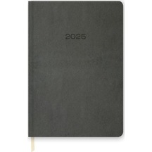 Keskin Color Termo Deri Günlük Ajanda Gri 14x20cm 2025 600019-99 Gri