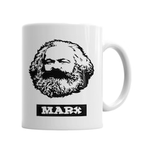 Karx Marx Kupa Bardak Porselen Karışık