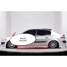 Reno Megane 2 Sedan Yan Marşpiyel Takımı - Plastik