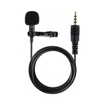 3.5mm Jak 1.5 Metre Double Mikrofon - Siyah