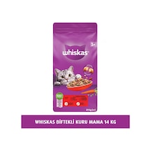 Whiskas Biftekli ve Havuçlu Yetişkin Kedi Maması 14 KG