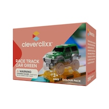 Cleverclixx Race Track Car Yarış Arabası - Pastel Yeşil
