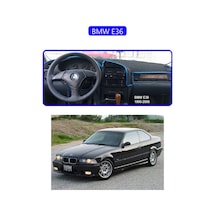Bmw E36torpido Koruma Halısı Mavi Kenar