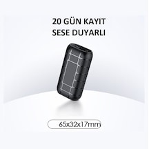 32 Gb Usb Ses Kayıt Dinleme Cihazı Tek Şarjla 20 Gün Kayıt Kulaklıkla Dinleme Uzun Kayıt