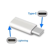 A-6004 Type-c To Lightning Şarj Data Çevirici Dönüştürücü Adaptör X 2 Adet