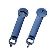 Mavi Çok Fonksiyonlu Şişe Açacağı Paslanmaz Çelik Kapak Açacağı Çapı 2.5-9.5 Cm Ayarlanabilir Winebeer Konserve Açacağı Mutfak Aletleri Mavi