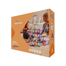 Cleverclixx Ball Run Clever Pack Manyetik Bloklar, Pastel 110 Parça