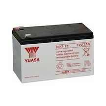 Yuasa NP7-12 12V 7Ah Bakımsız Kuru Akü