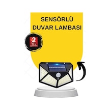 Depomıx Sensörlü Güneş Enerjili Duvar Lambası