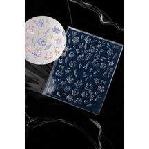 Nail Art Silikon Kalıp 3d Nail Art Desen Kalıbı, Tırnak Süsleme Desen Charm Tırnak Çarm Sılıkon-kalıp-112