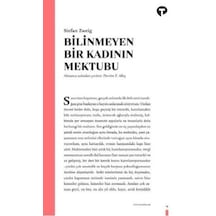 Bilinmeyen Bir Kadının Mektubu - Stefan Zweig - Turkuvaz Kitap