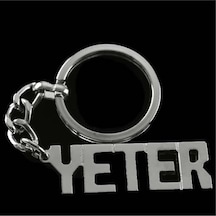 Yeter - 703 - - Nhr-hlss - İsimli Anahtarlık Çok Renkli