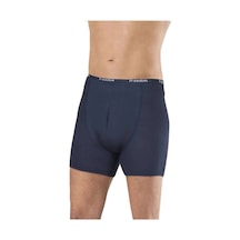 Bambu Düz Renk Erkek Boxer Lacivert - 1275a Beden: L Standart
