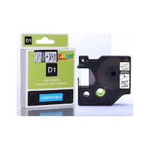 Dymo D1 45020 S0720600 12mm X 7 Mt. Uyumlu Şeffaf Etikete Beyaz Yazı Şerit Etiketi Labelmanager 100+,120p,150,160,200,210d,220p,280p,300,350,360d,400,420p,450d,500ts,pc,pcıı,pnp,pnp Wireless