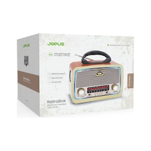 Jopus Retrobox Bluetooth Radyolu Bluetooth Hoparlör