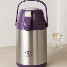 2.5l 304 Çelik Pompalı Termos Musluklu Çok Renkli
