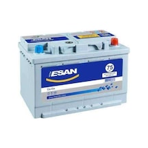 AKU 12V 75 AH L3 278×175×190 TAM KAPALI TIRNAKSIZ - ESAN 50751100109