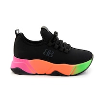 Siyah Çok Renkli Kadın Sneaker K01824212417 Çok Renkli