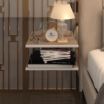 Kenzlife Komodin Guiseppe Crd Komidin 39 19 2 Parça Duvara Monte Askı Aparatlı Mng Cordoba