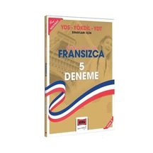 2024 YDS  -  YÖKDİL  -  YDT Sınavları İçin Gökhan Hoca İle Fransızca 5 Deneme  -  Gökhan Yılmaz  -  Yargı Yayınları