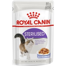 Royal Canin Sterilised Jelly Pouch Kısırlaştırılmış Yetişkin Kedi Yaş Maması 12 x 85 G