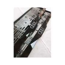 Plakalık Lazer Kesim Pleksi 2 Adet Özel Üretim - Mat Audi Uyumlu - 784762029