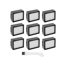 Yaleker Irobot Roomba I-j-e Serisi İ7,i3,i6,i8,e5,e6,e7 İçin 9 Adet Hepa Filtre Seti - Yüksek Verimli Toz Ve Saç Tutma - Süpürge Performansını Korur