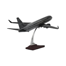 Zekupp Boeing 737-800 1/100 Siyah Çok Çizgili Tasarım Model Uçak