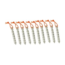 Symbee 10 Adet Çelik Çadır Çiviği - Taşınabilir Dış Mekan Fikstürü, Hafif Ve Dayanıklı Kamp Aksesuarı