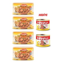 Hana Bakla Konservesi 400 Gr X 4adet Salam 2adet Hediye