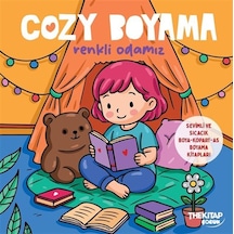 Cozy Boyama / Renkli Odamız Boya - Kopart - As Boyama Kitapları