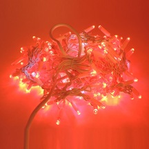 Sunlight Saçak Led Perde Aydınlatma 2m İç Dış Mekan Sarkıt Kırmız